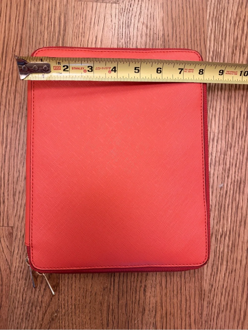Michael Kors Orange Zip-Around iPad Case. Fits 7.5” X 9.5” iPad